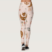 Himmelsauge, Mond, Sonnenmuster. Leggings (Rückseite)