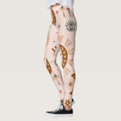 Himmelsauge, Mond, Sonnenmuster. Leggings (Links)