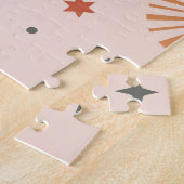 Himmelsauge, Mond, Sonnenmuster. Puzzle (Seite)