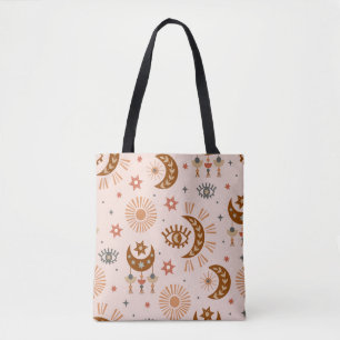Himmelsauge, Mond, Sonnenmuster. Tasche