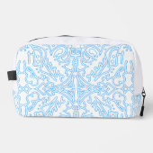 Himmelsazur-Gezeiten Waschbeutel (Vorderseite)