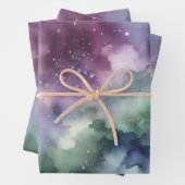 Himmelsbandmuster Geschenkpapier Set (Beispiel)