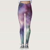 Himmelsbandmuster Leggings (Vorderseite)