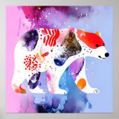 Himmelsbär mit einem Lächeln Poster (Vorne)