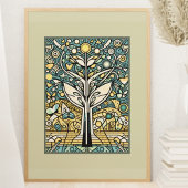 Himmelsbaum: Psychedelische Dreamscape Poster