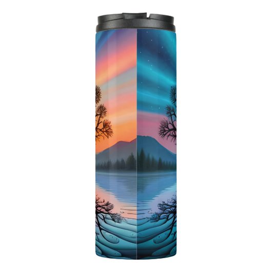 Himmelsbaum Thermosbecher (Rückseite)