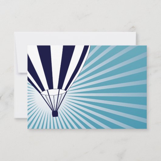 Himmelsbläschen Einladung (Vorderseite)