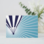 Himmelsbläschen Einladung (Stehend Vorderseite)