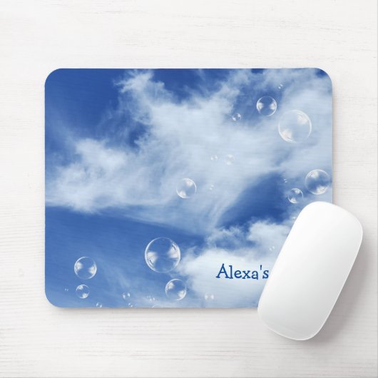 Himmelsblasen Mousepad (Mit Mouse)
