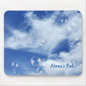 Himmelsblasen Mousepad (Vorne)