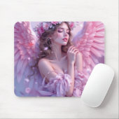 Himmelsblau: Der Engel des Petalhimmel Mousepad (Mit Mouse)