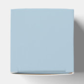 Himmelsblau-Herz-Schnitt-Gewürzkasten Geschenkschachtel (Oben)