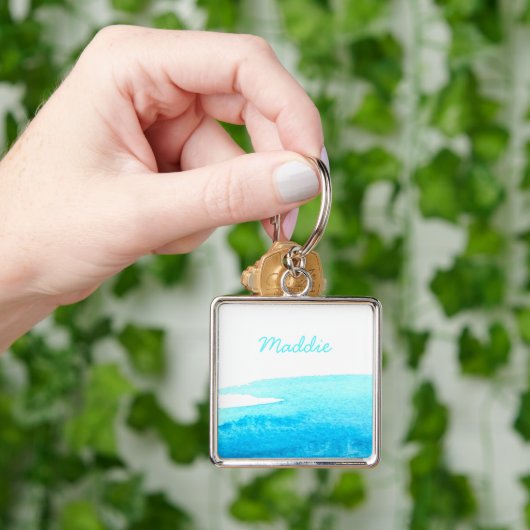 Himmelsblau Schlüsselanhänger (Hand)