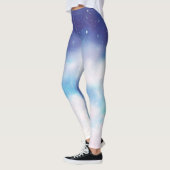 Himmelsblauer Nebel Leggings (Links)