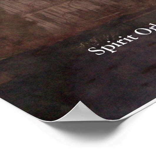 Himmelsblume Poster (Ecke)