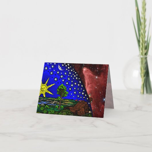 Himmelschleier - Note Card Karte (Vorderseite)