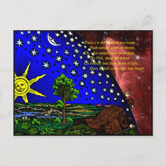 Himmelschleier - Postkarte (Vorderseite)