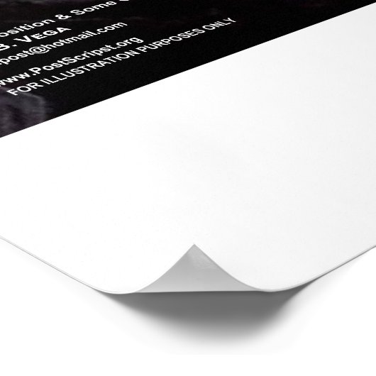 Himmelsdomen des Tempelberges Poster (Ecke)