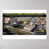 Himmelsdomen des Tempelberges Poster (Vorne)