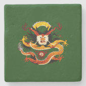 Himmelsdrache Steinuntersetzer (Vorderseite)