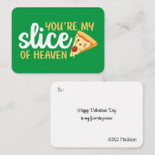 Himmelsduft Niedlicher Valentinstag Mitteilungskarte (Vorne/Hinten)