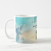 Himmelsengel Lebensfeier-Foto  Kaffeetasse (Links)