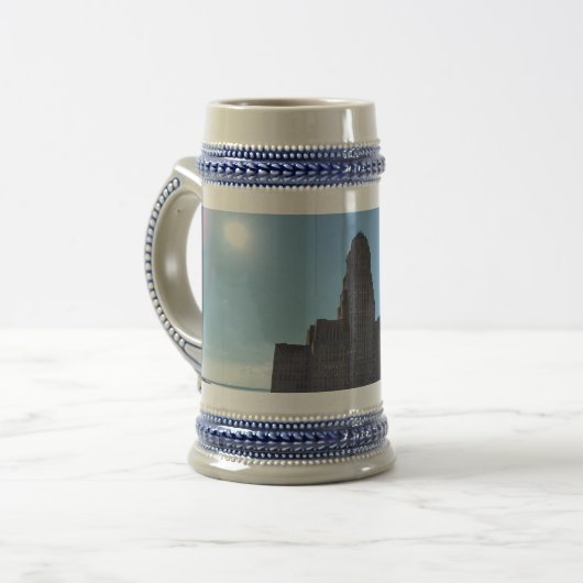 Himmelsfackel Bierglas (Vorderseite Links)