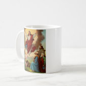 Himmelsfahrt mit Jesus zum Himmel Kaffeetasse (Vorderseite Links)