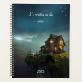 Himmelsfantasie mit Katzen Planer (Vorderseite)