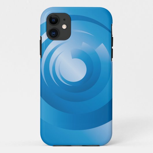 Himmelsfarbe Case-Mate iPhone Hülle (Rückseite)