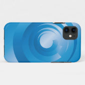 Himmelsfarbe Case-Mate iPhone Hülle (Rückseite (Horizontal))