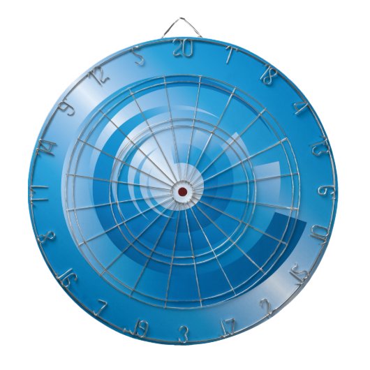 Himmelsfarbe Dartscheibe (vorne)