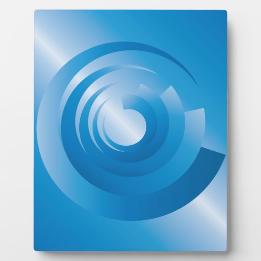 Himmelsfarbe Fotoplatte (Vorderseite)