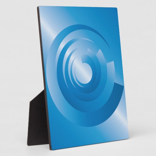 Himmelsfarbe Fotoplatte (Seite)