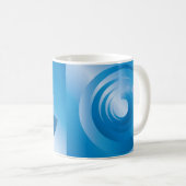 Himmelsfarbe Kaffeetasse (VorderseiteRechts)