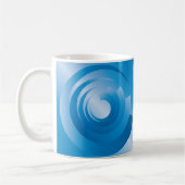 Himmelsfarbe Kaffeetasse (Links)
