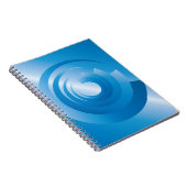 Himmelsfarbe Notizblock (Rechte Seite)