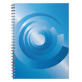 Himmelsfarbe Notizblock (Vorderseite)