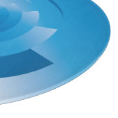 Himmelsfarbe Schneidebrett (Ecke)