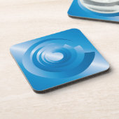 Himmelsfarbe Untersetzer (Linke Seite)