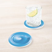 Himmelsfarbe Untersetzer (Seite)