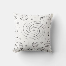 Himmelsfarbuch-Kissen | Galaxie Kissen