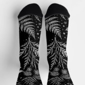 Himmelsfarn-Mond-Socken Socken (Oben)