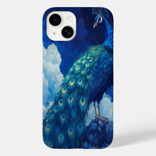 🦚 Himmelsfeder Case-Mate iPhone Hülle (Rückseite)