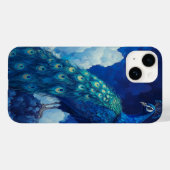 🦚 Himmelsfeder Case-Mate iPhone Hülle (Rückseite (Horizontal))