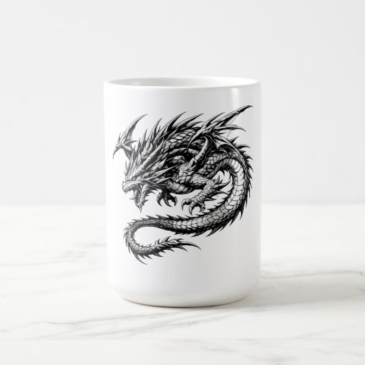 Himmelsfeuerdrache Kaffeetasse (Mittel)