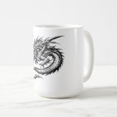 Himmelsfeuerdrache Kaffeetasse (VorderseiteRechts)