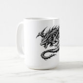 Himmelsfeuerdrache Kaffeetasse (Vorderseite Links)