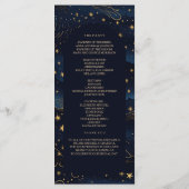 Himmelsflotte Goldene Hochzeit Programmkarte Programm (Rückseite)
