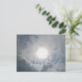 Himmelsfotografie Postkarte (Stehend Vorderseite)